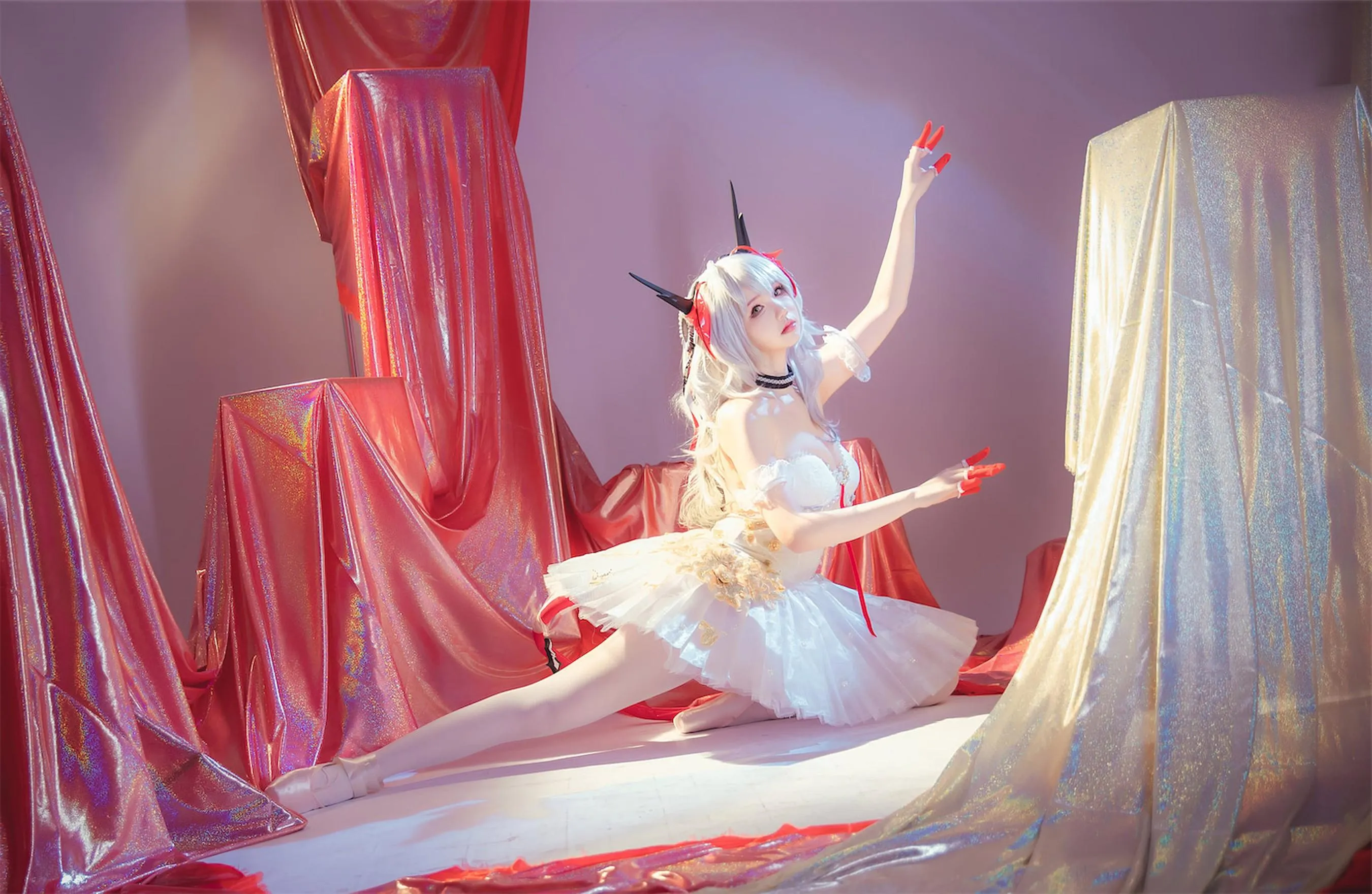 雪晴Astra – NO.39 明日方舟W芭蕾 [81P]插图5